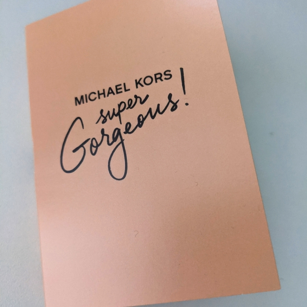 Michael kors super gorgeous sample